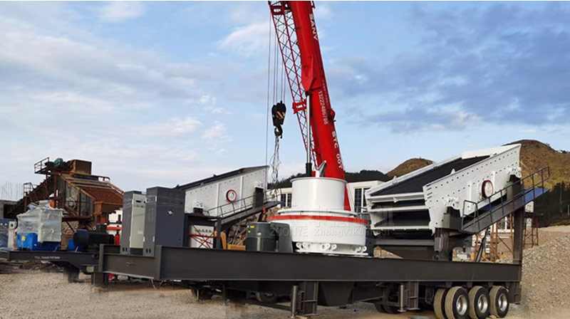 移動(dòng)制砂機(jī)